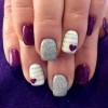 Argint și unghii violet