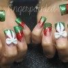 Crăciun decorate unghiile