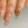 Angel nail art design