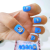 Doraemon nail art design