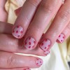 Strawberry nail art design