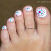 Drăguț toenail modele pentru vara